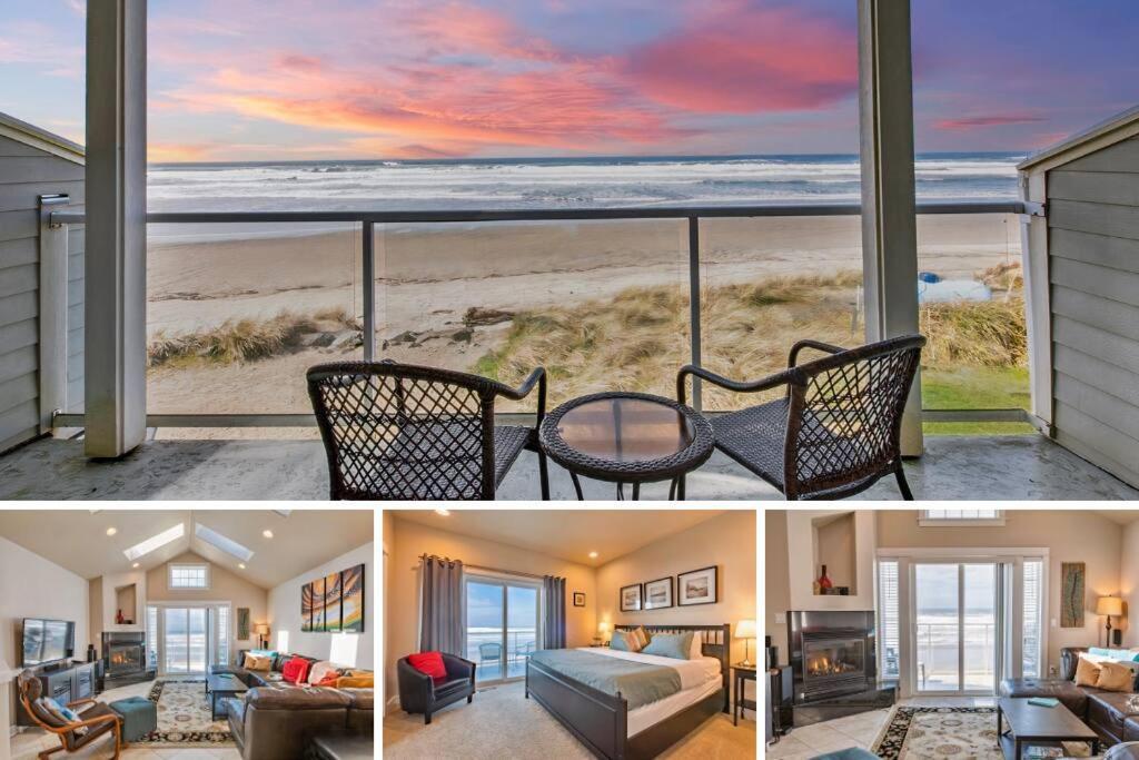 Rockaway Beach Vibes,Waterfront Oceanfront Rockaway Beach House Near Downtown,Wifi, Washer Dryer Exterior foto